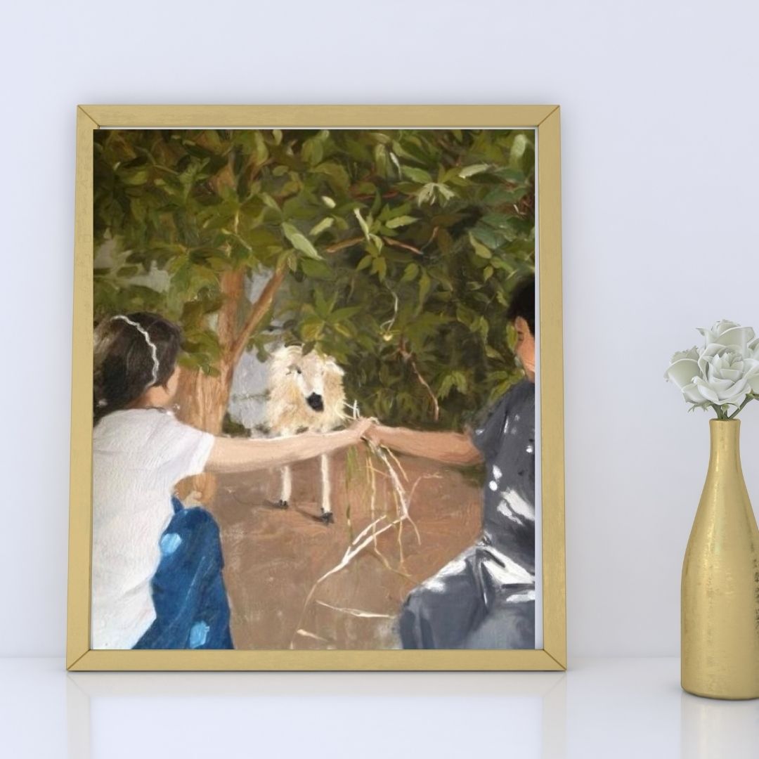 Aeternum Vow | Bond before life changes it | Luxury UAE Art For Sale