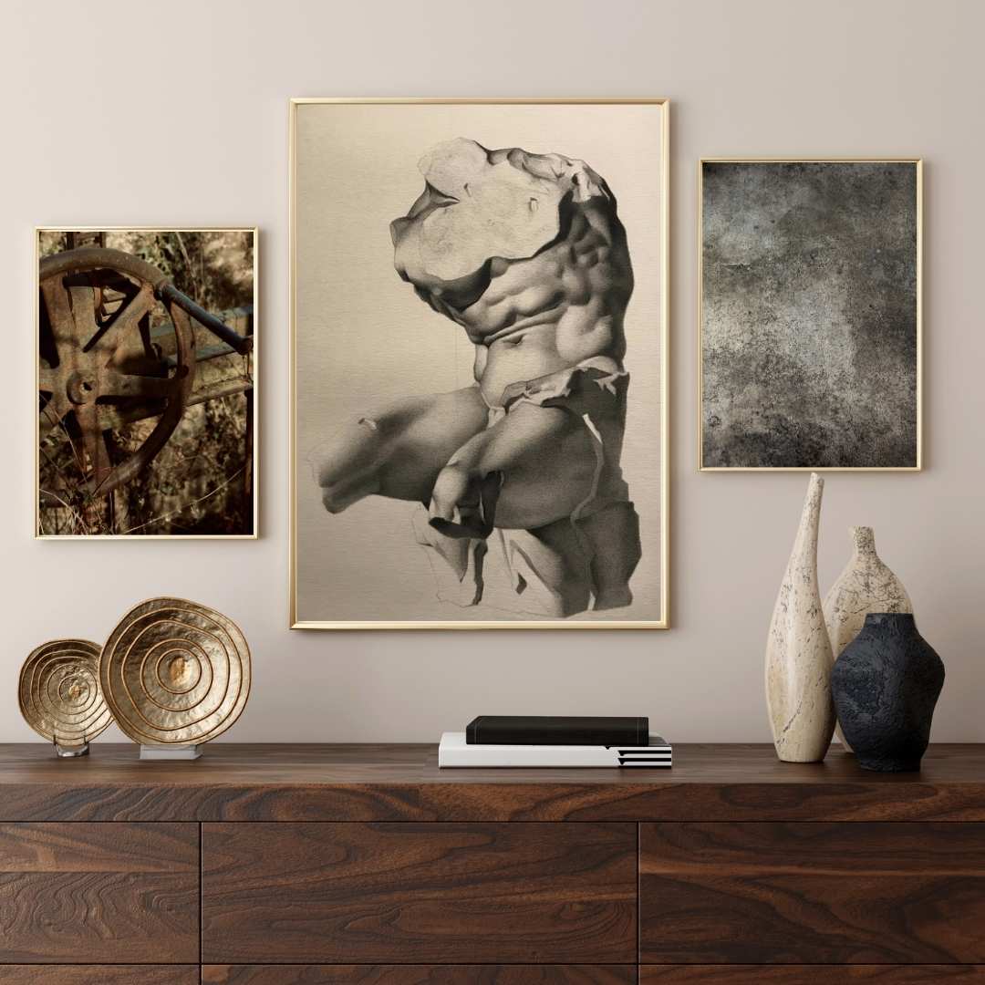Asterion Vale | The Man Who Carried Civilizations | Luxury Art For Sale