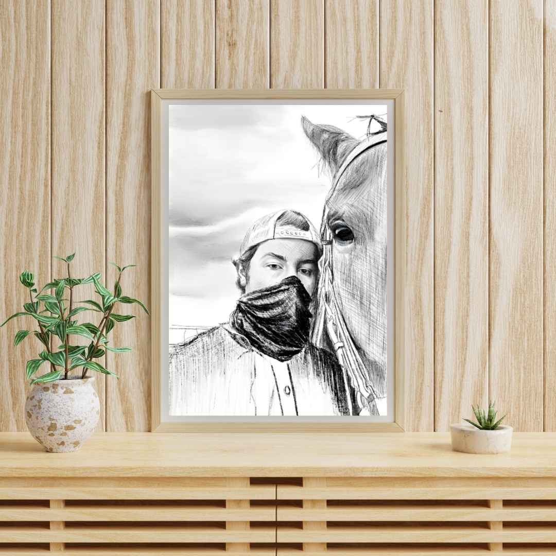 Equus Fidelis | The Riders of Silence | Luxury UAE Art For Sale