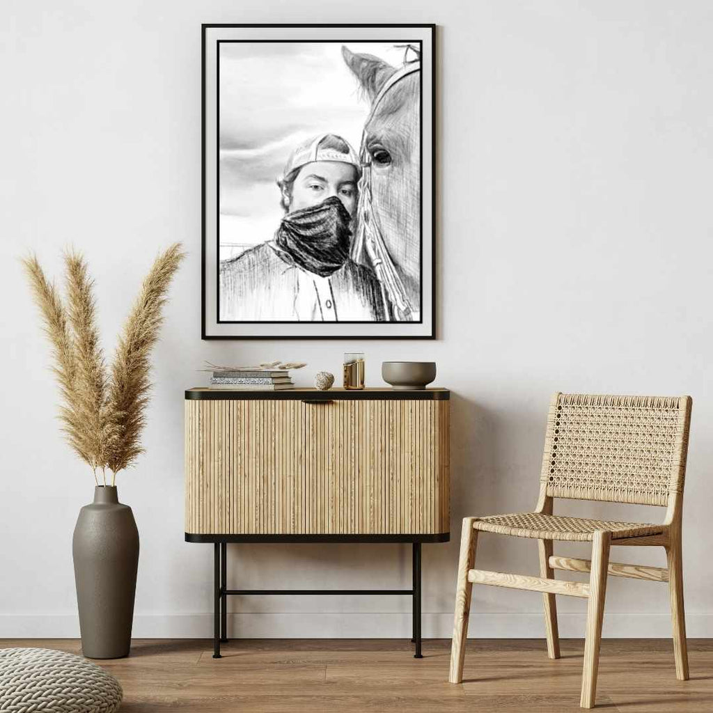 Equus Fidelis | The Riders of Silence | Luxury UAE Art For Sale