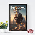 The G.O.A.T. Forbes Edition Art | Luxury Motivational Office Decor | Fast Download