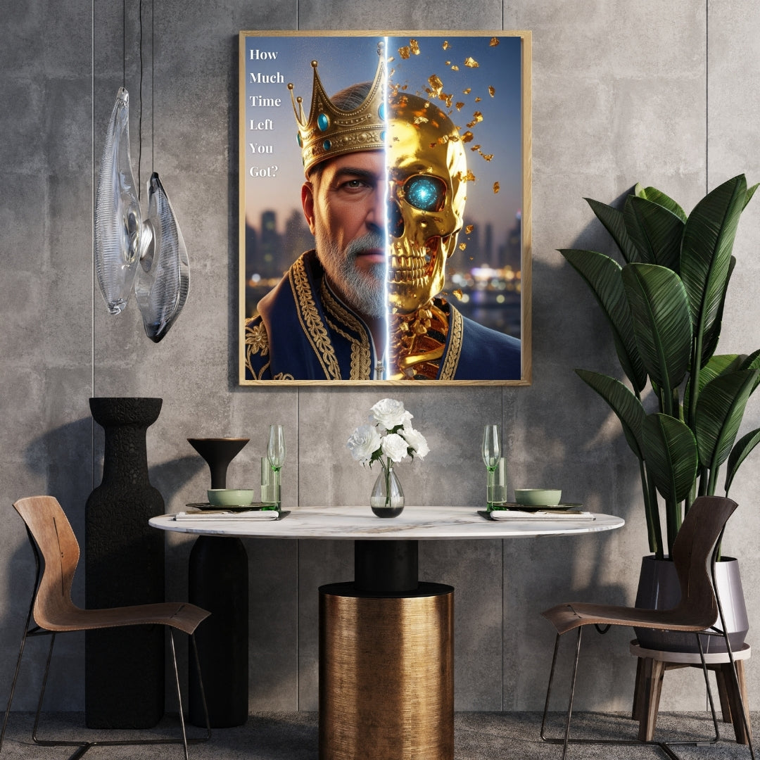 The Final Crown – Luxury Mortality Wall Art Printable Download