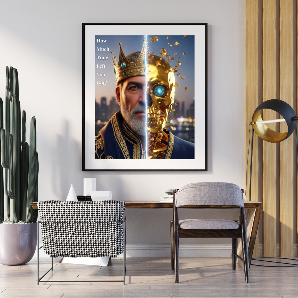 The Final Crown – Luxury Mortality Wall Art Printable Download