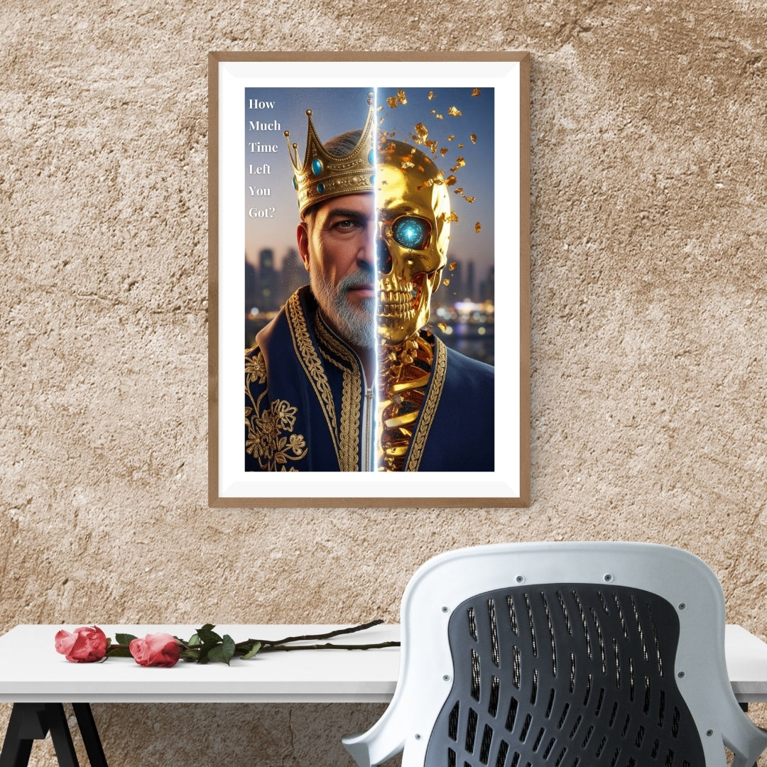 The Final Crown – Luxury Mortality Wall Art Printable Download