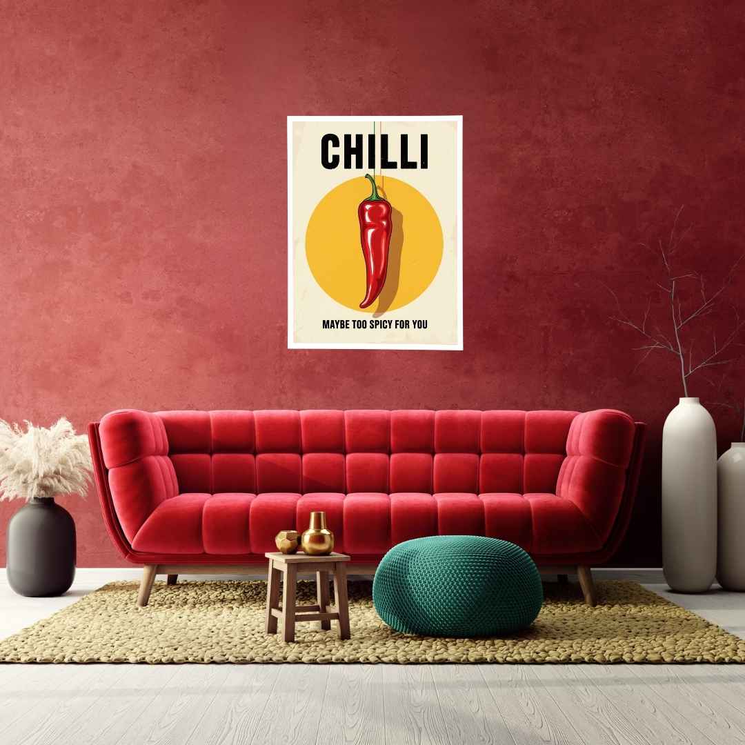 Mr. Chilli | Luxury Wall Art Printable Instant Download