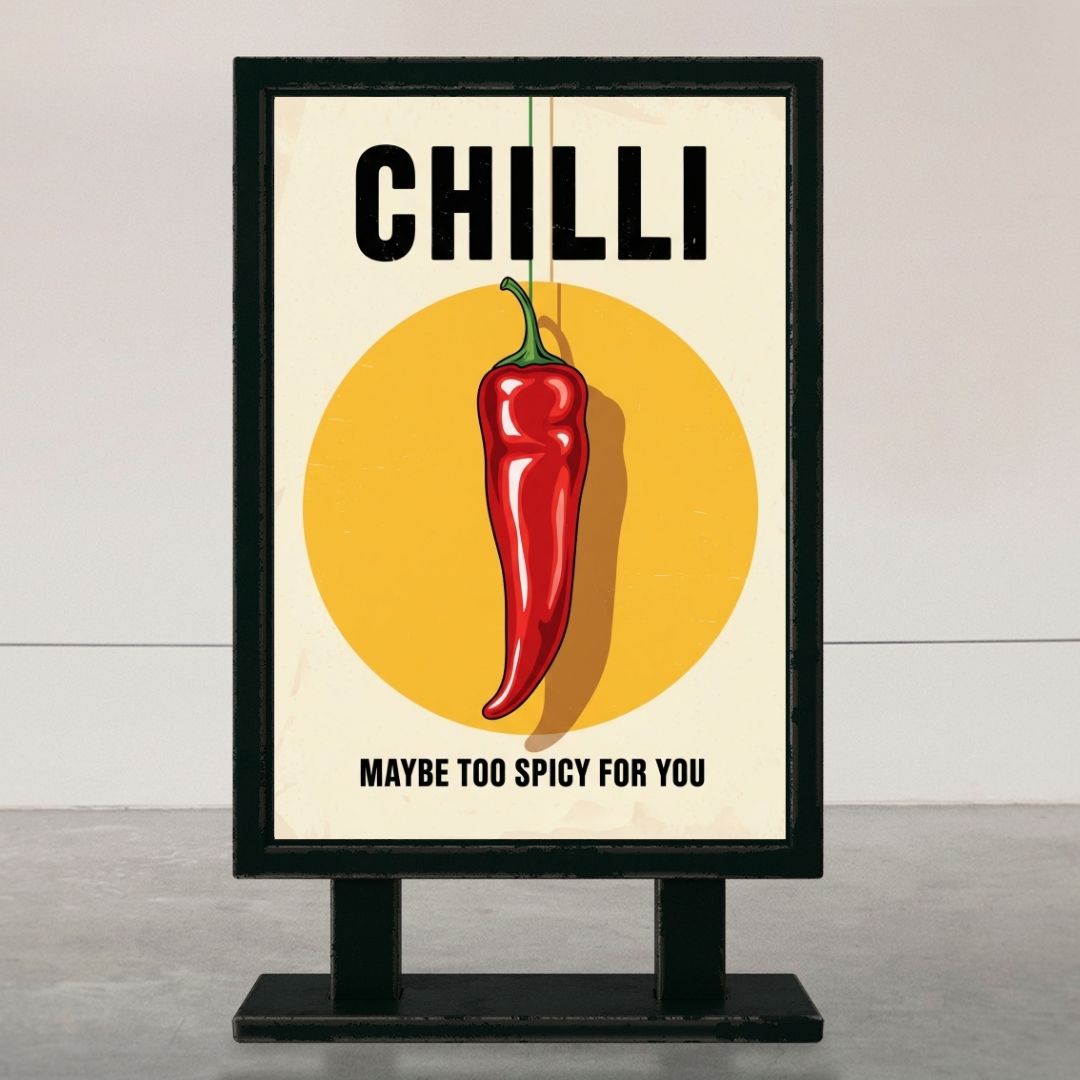 Mr. Chilli | Luxury Wall Art Printable Instant Download