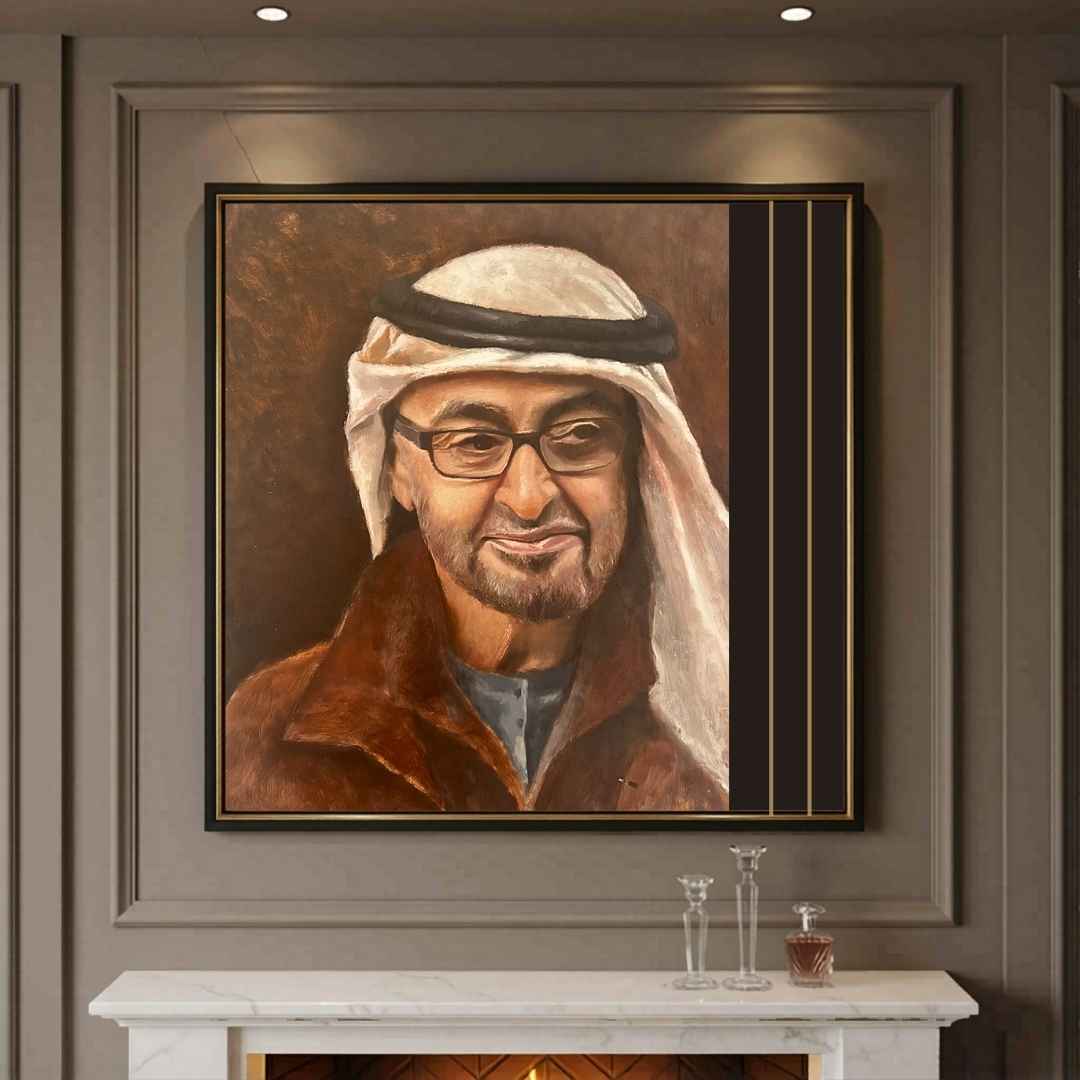 Saif Meridian | The Weight Hidden Behind Calm | Luxury UAE Art For Sale