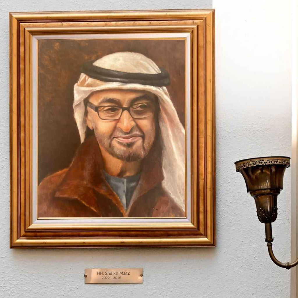 Saif Meridian | The Weight Hidden Behind Calm | Luxury UAE Art For Sale