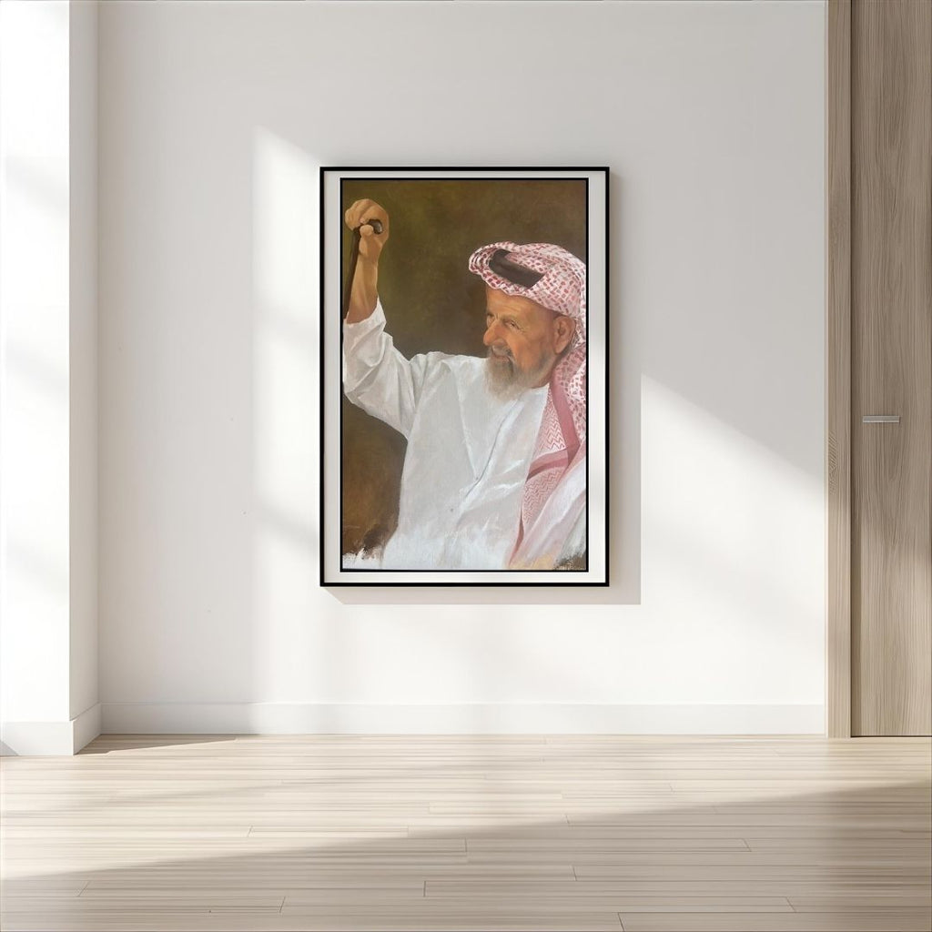 Senex Custos | The Elder Who Guarded What Others Forgot | Luxury UAE Art For Sale
