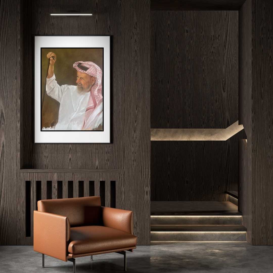Senex Custos | The Elder Who Guarded What Others Forgot | Luxury UAE Art For Sale