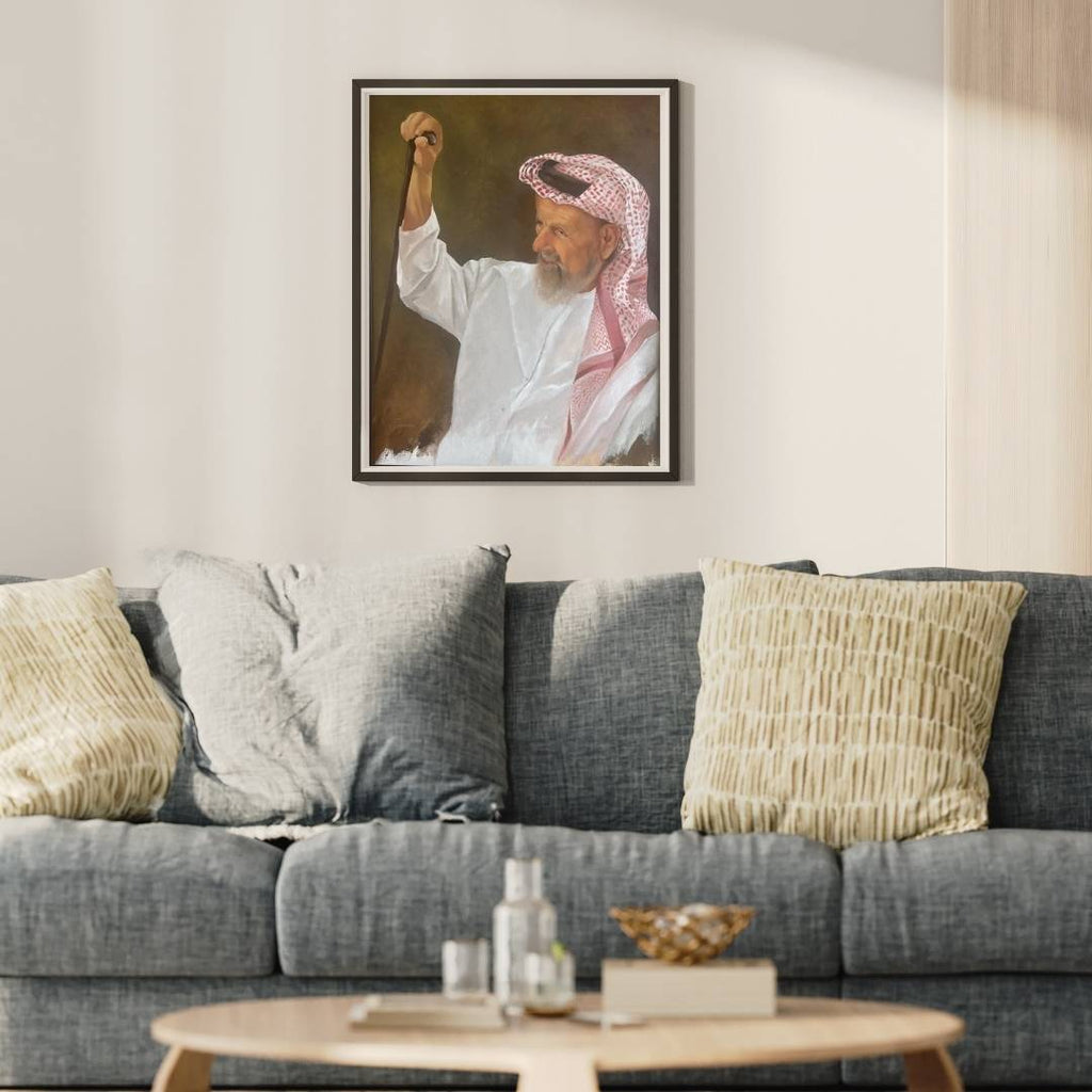 Senex Custos | The Elder Who Guarded What Others Forgot | Luxury UAE Art For Sale