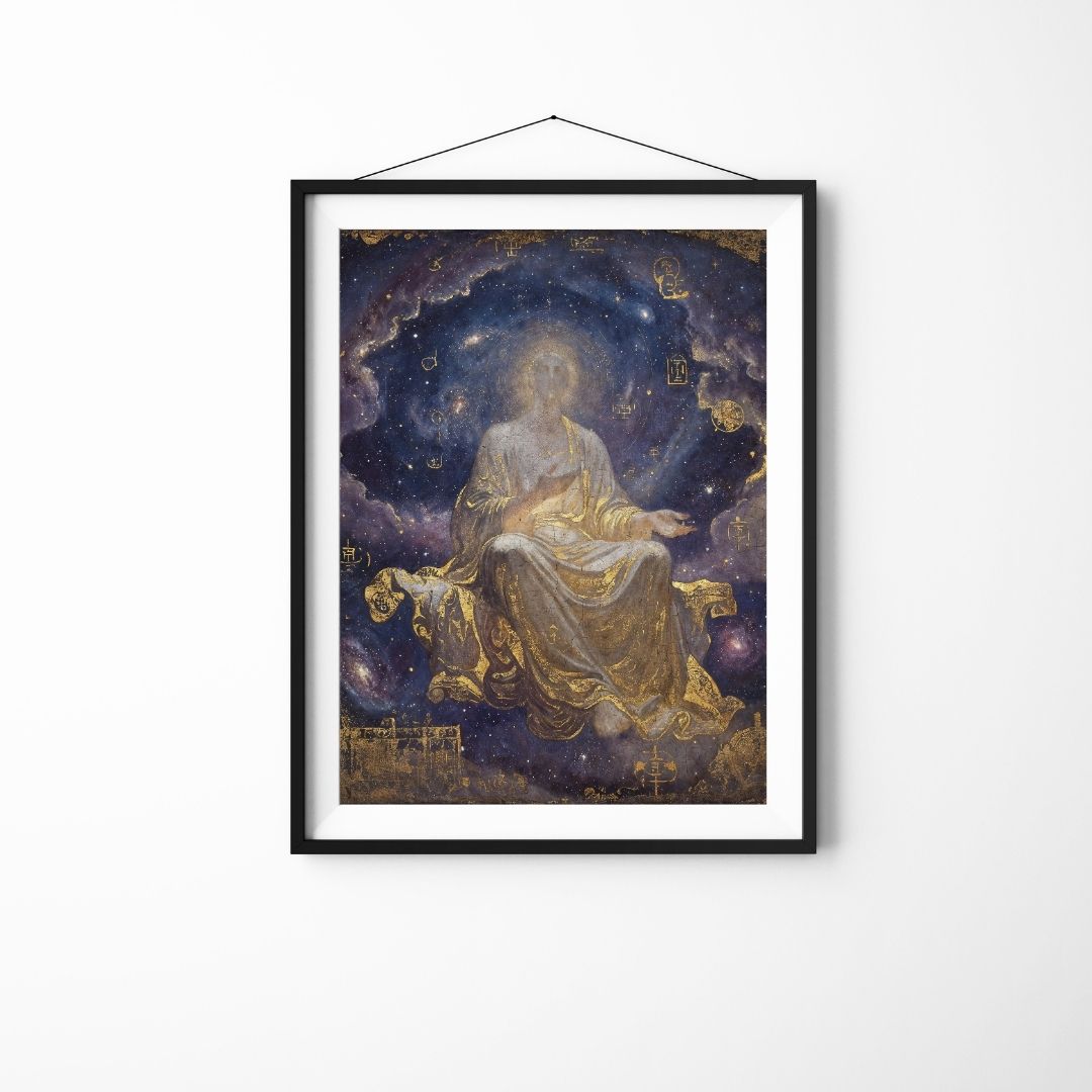 The Keeper of Forgotten Laws | Ancient Wisdom Artwork for Collectors