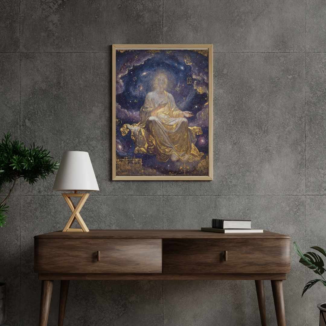 The Keeper of Forgotten Laws | Ancient Wisdom Artwork for Collectors