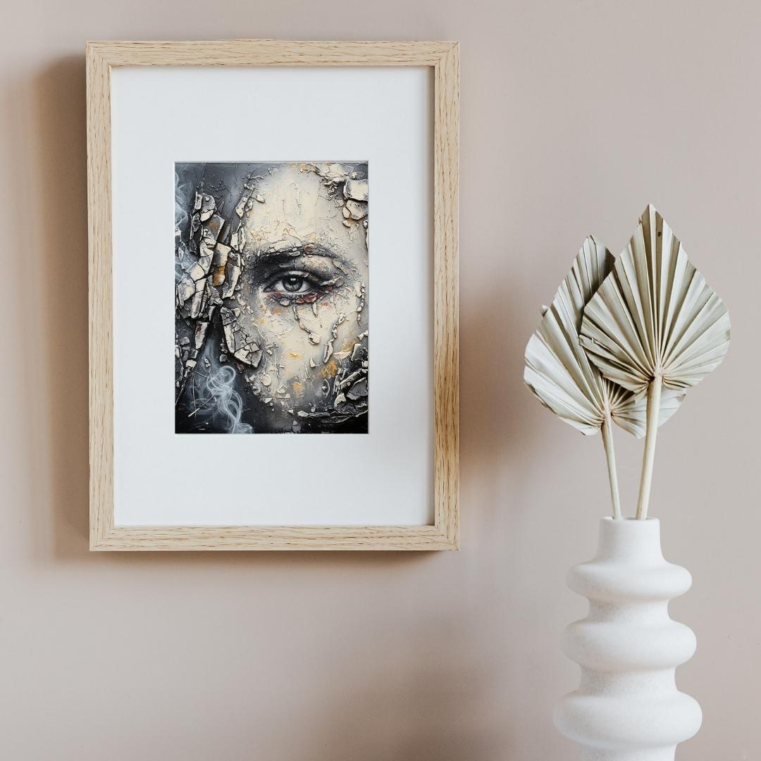 The Mystery Soul | Luxury Wall Art Printable Instant Download