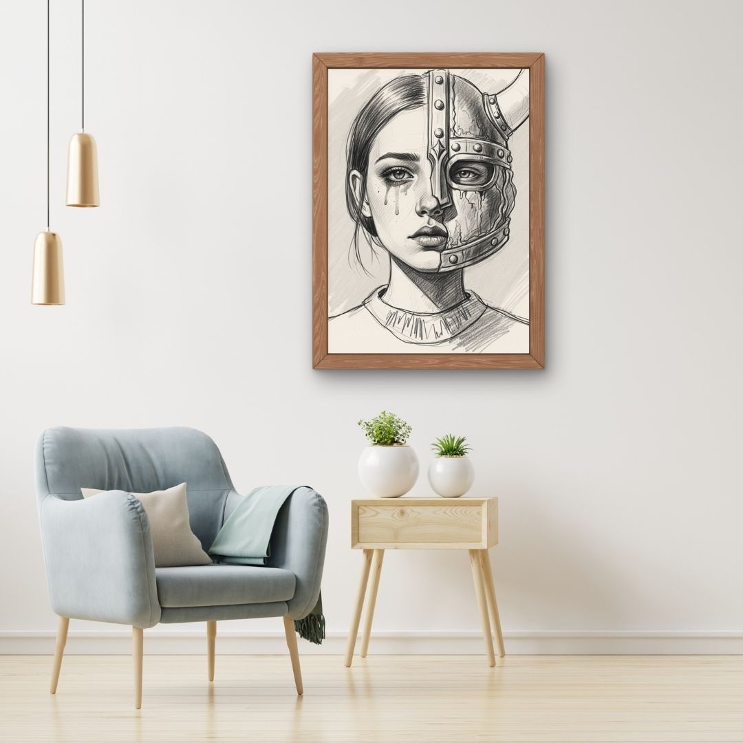 The Viking | Luxury Wall Art Printable Instant Download
