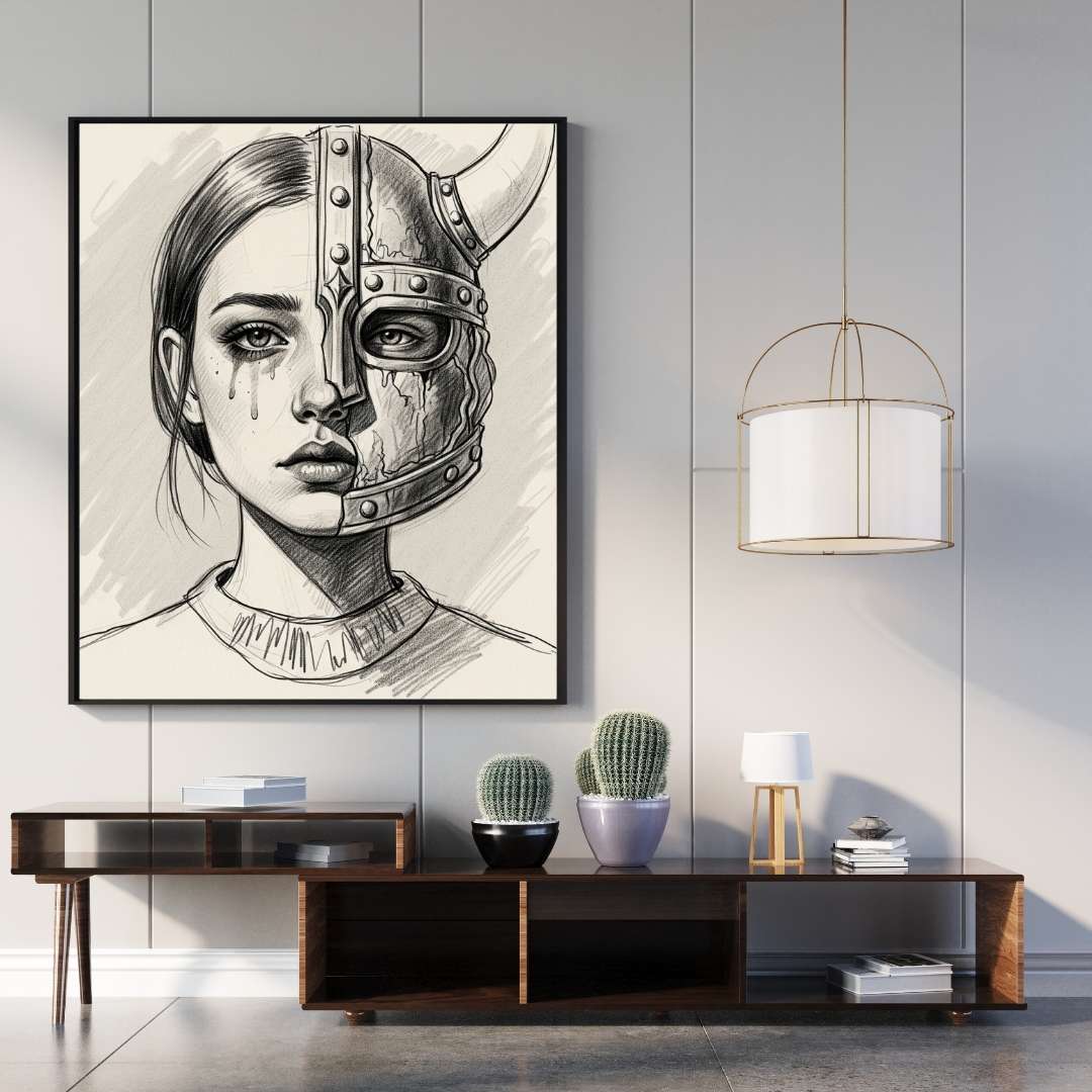 The Viking | Luxury Wall Art Printable Instant Download