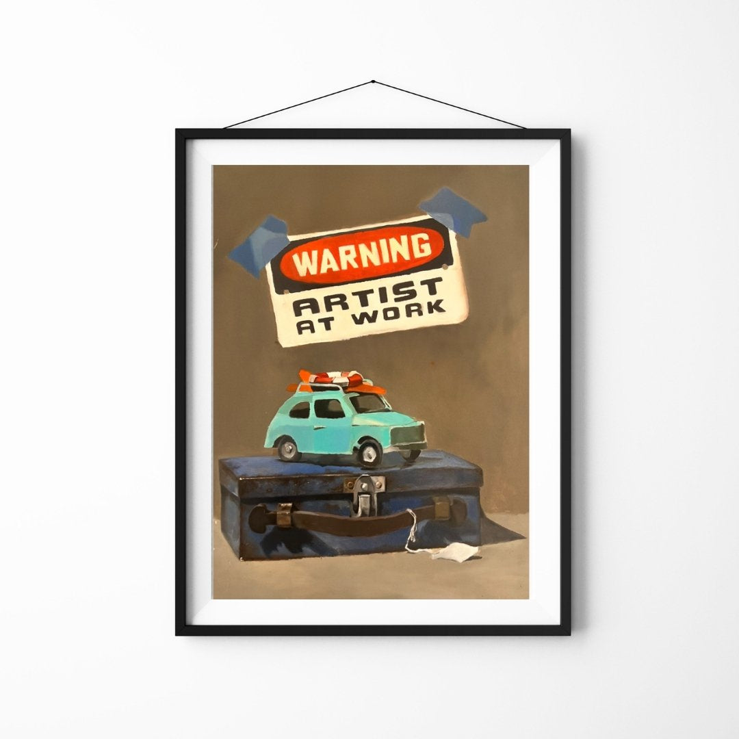 Vagor Exit | The Suitcase Nobody Opened Again | Luxury Art For Sale