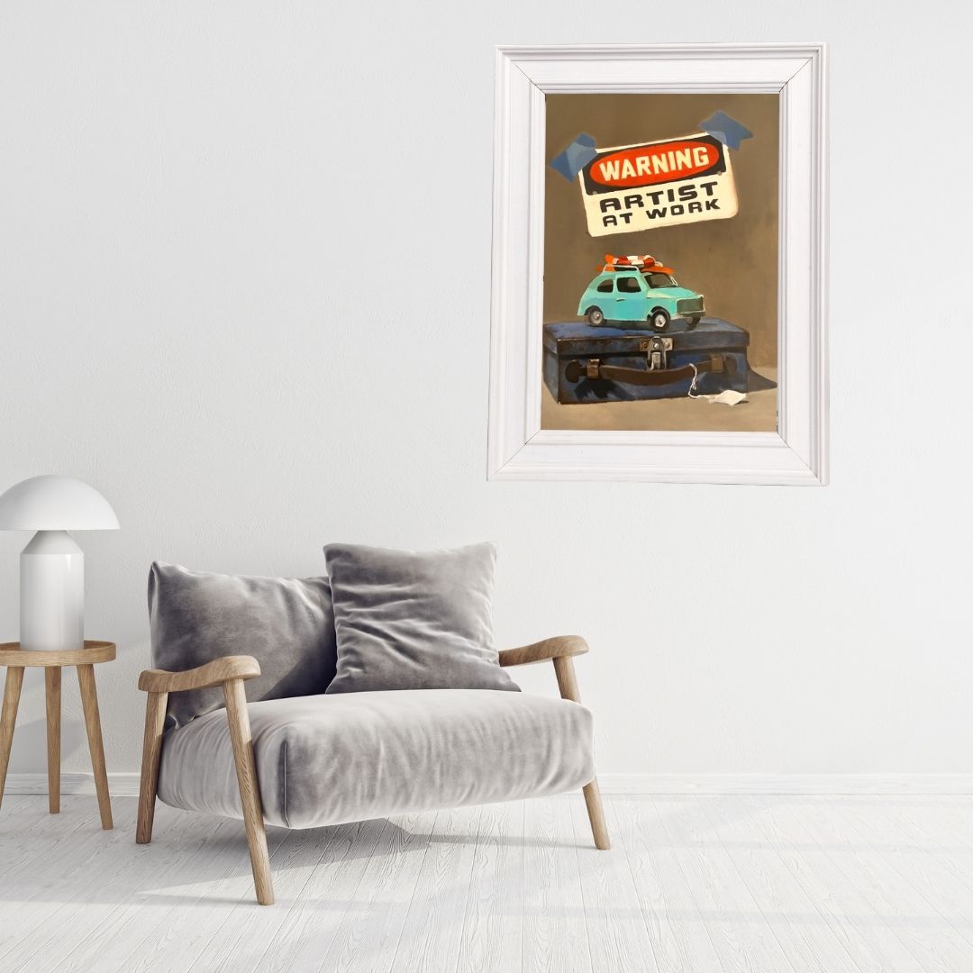 Vagor Exit | The Suitcase Nobody Opened Again | Luxury Art For Sale