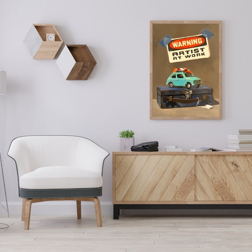 Vagor Exit | The Suitcase Nobody Opened Again | Luxury Art For Sale