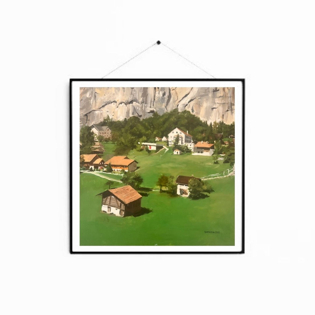Vallis Aeterna | The Valley That Refused Time | Luxury Art For Sale