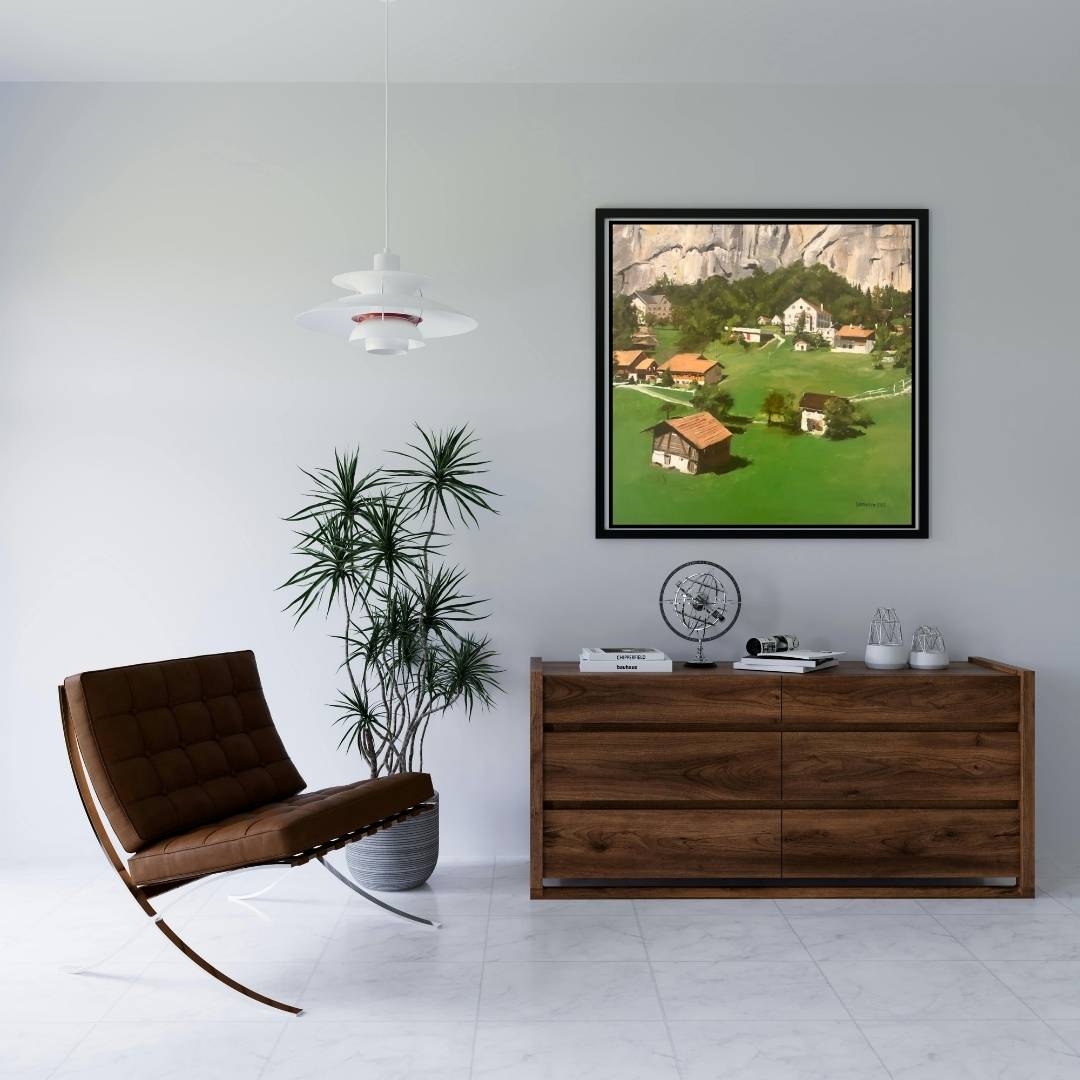 Vallis Aeterna | The Valley That Refused Time | Luxury Art For Sale