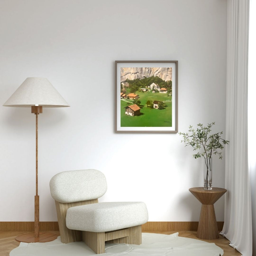 Vallis Aeterna | The Valley That Refused Time | Luxury Art For Sale