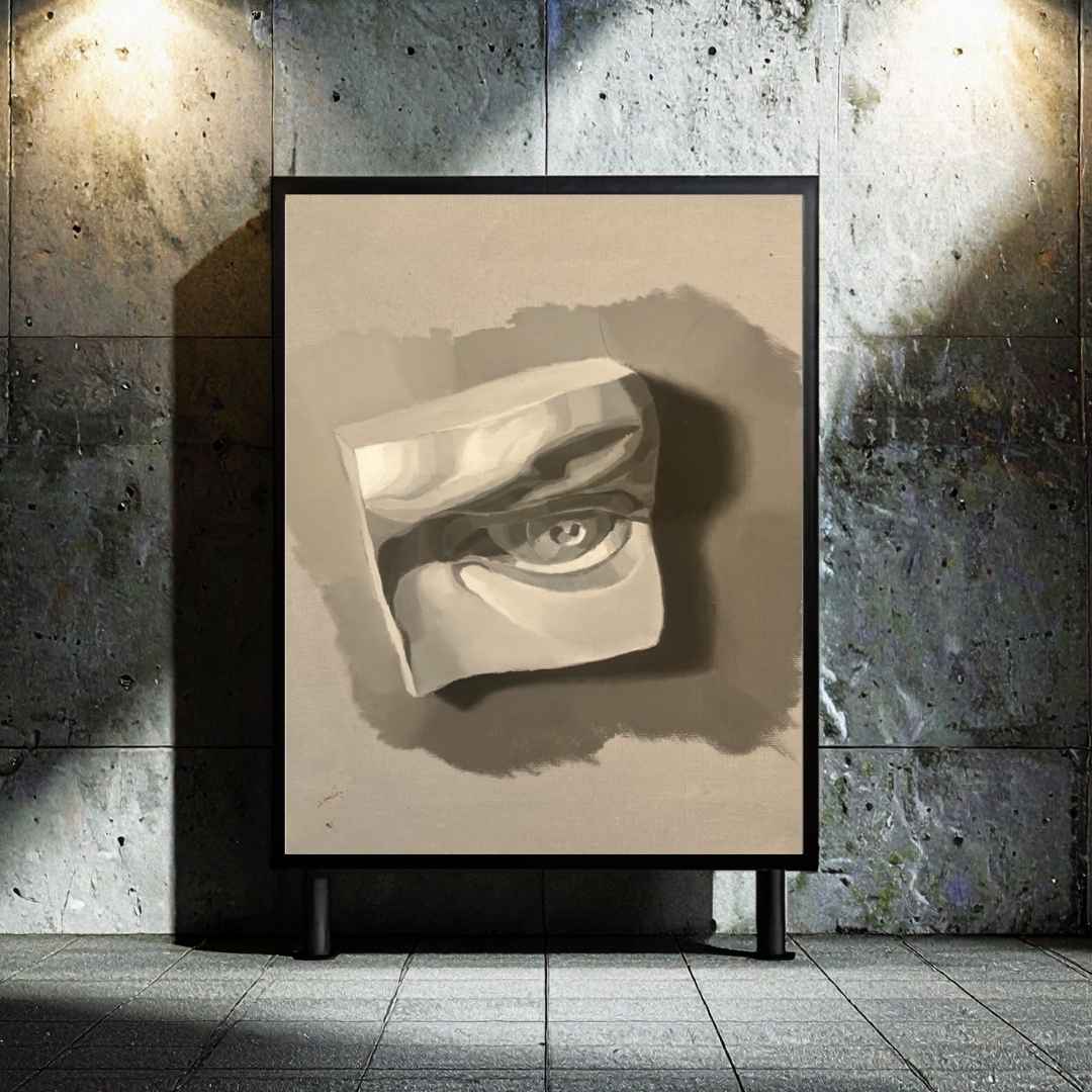 Velum Noctis | The Veil of Night | Luxury UAE Art For Sale