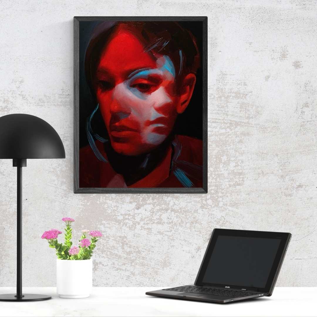 Vespera Sanguis | The Face Witnessed | Luxury Art For Sale